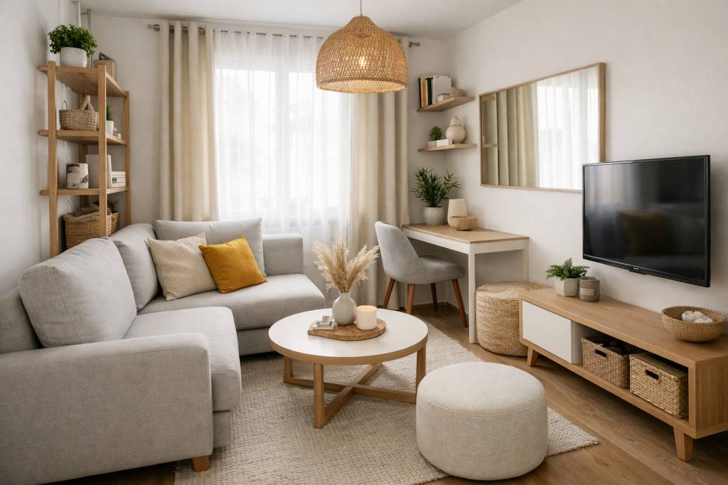Comment optimiser l’aménagement d’un petit salon pour le rendre plus spacieux sans sacrifier le confort et le rangement