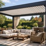 La pergola bioclimatique pour créer une terrasse confortable et réguler naturellement la température